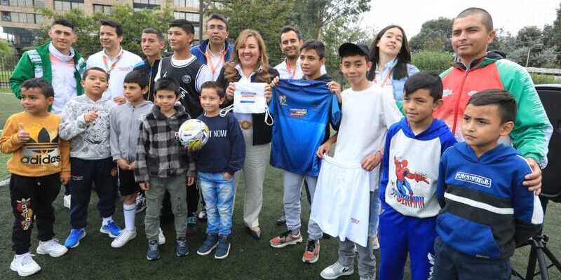Gobernacion realizo una jornada ludico deportiva contra el trabajo infantil en Cundinamarca